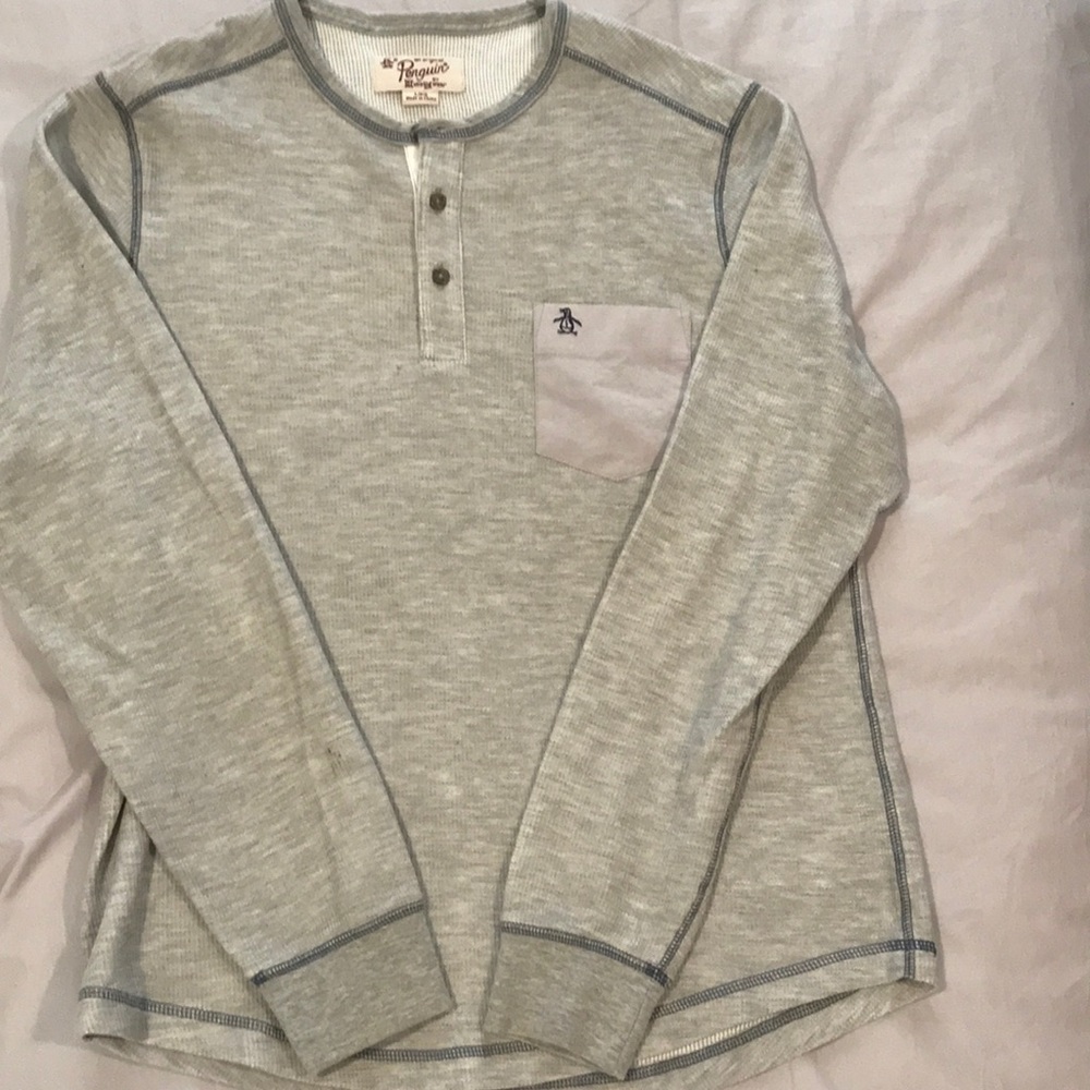 Men’s penguin Henley